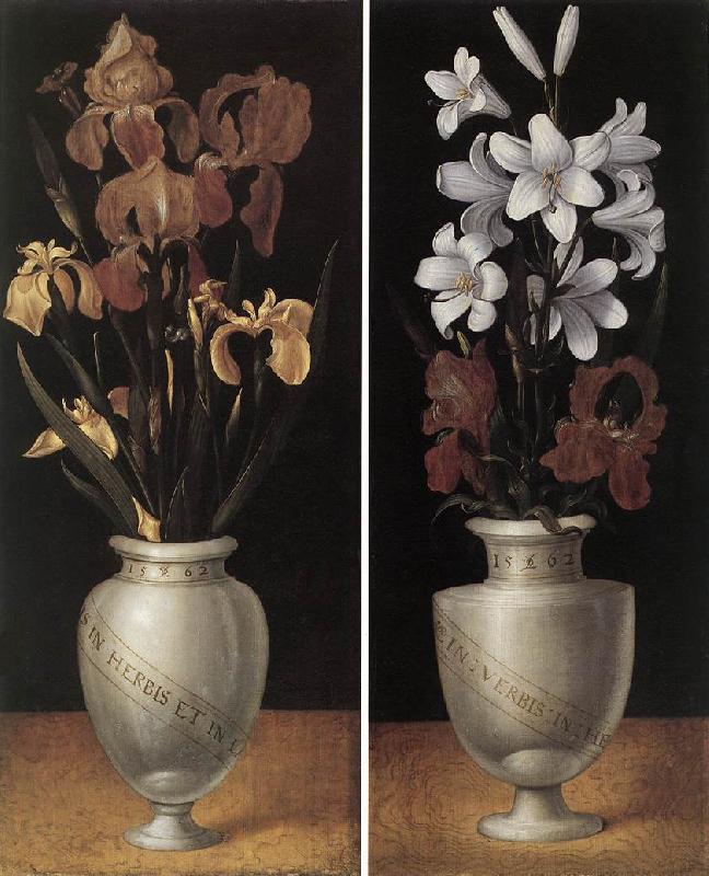 RING, Ludger tom, the Younger Vases of Flowers DTU oil painting picture